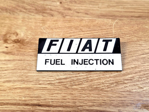 Fiat fuel injection emblem - fiat,