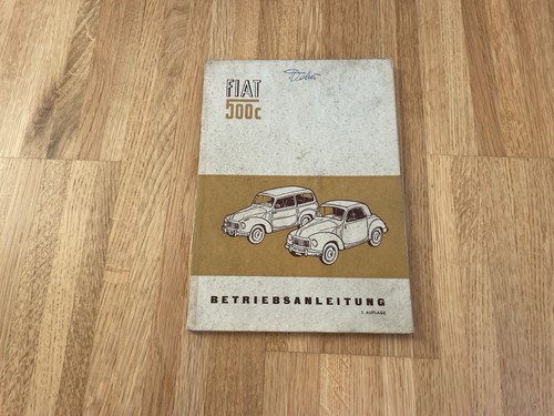 Fiat 500 betriebsanleitung - fiat,