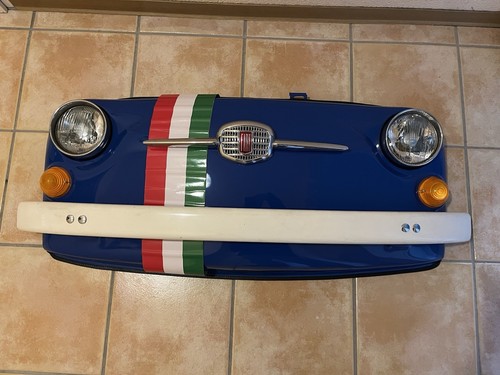 Fiat 500 frontblech front deko - fiat,