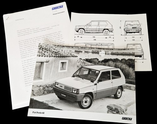Fiat panda oldtimer presse - panda,